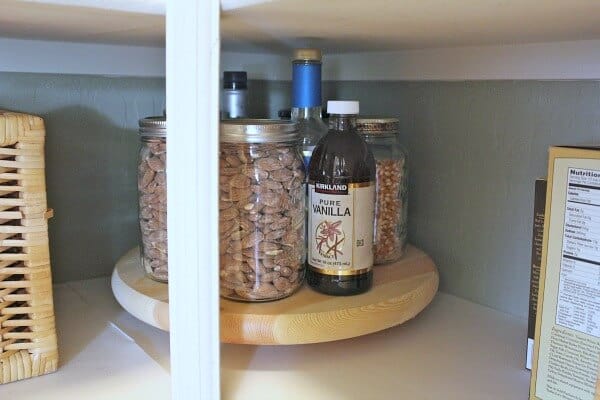 DIY Lazy Susans for your Pantry - how to make beautiful custom storage for your home