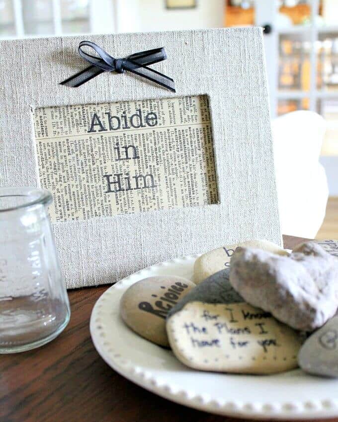 Written on Stone: Hand Lettered rocks that are easy to make and special ways to celebrate memorable moments.