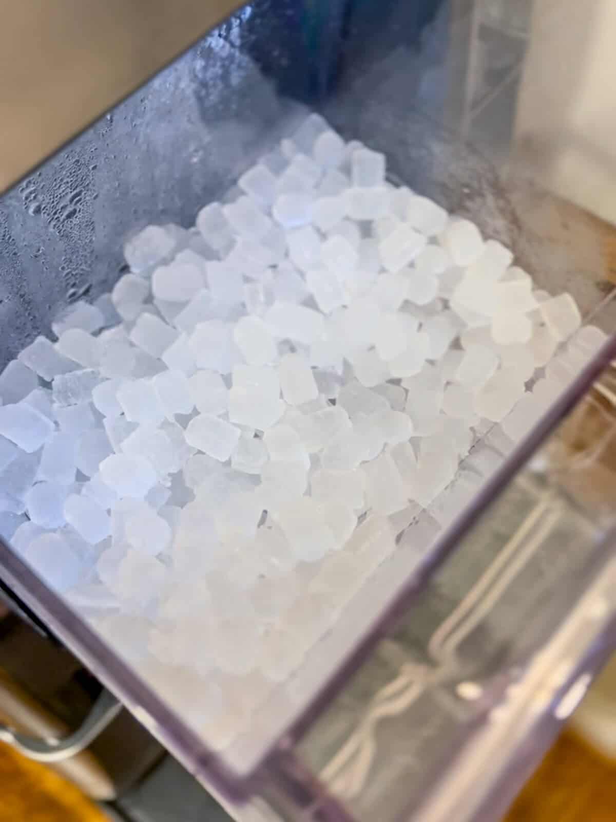 ge opal ice maker making ice