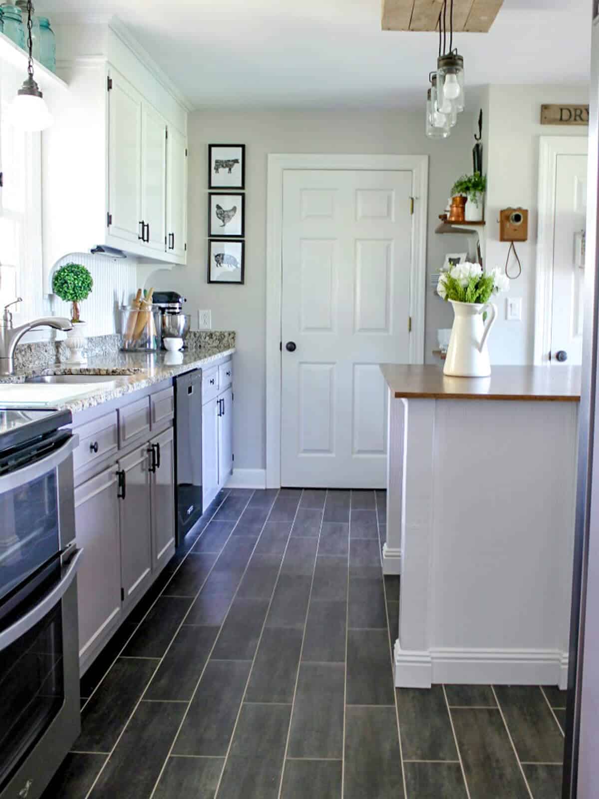 DIY Flooring: How We Changed our Kitchen in 3 days for Less than $400