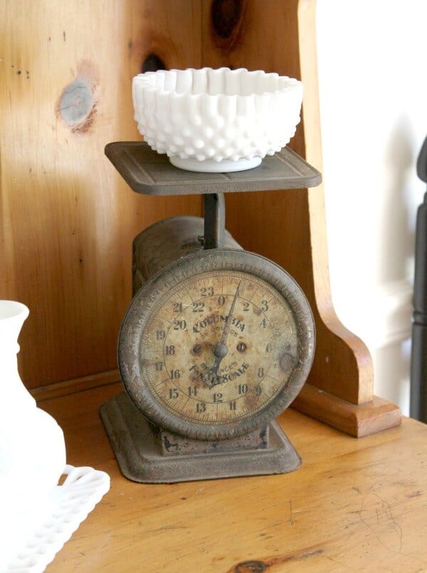 Vintage Wall Art - a perfect compliment to vintage scales