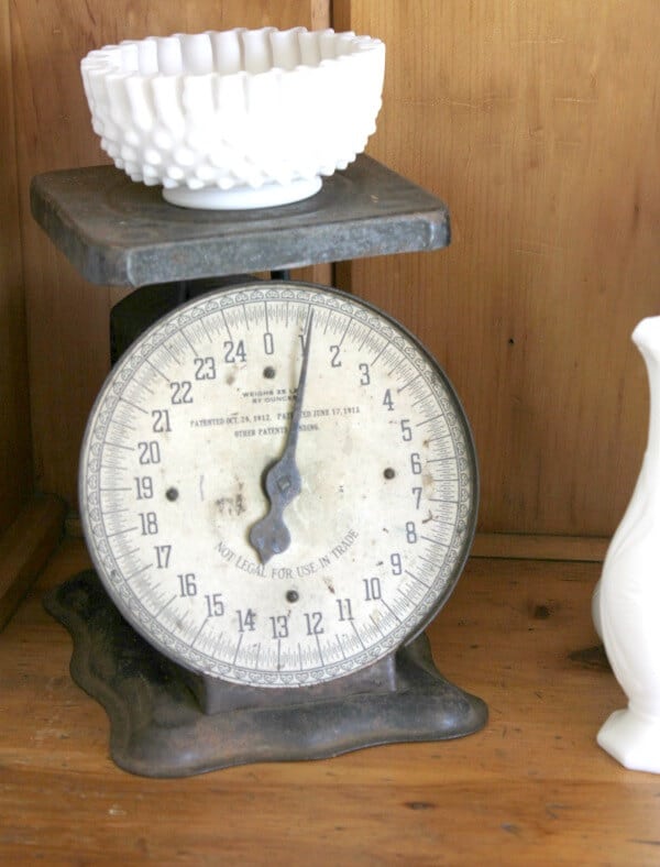 Vintage Wall Art - a perfect compliment to antique scales
