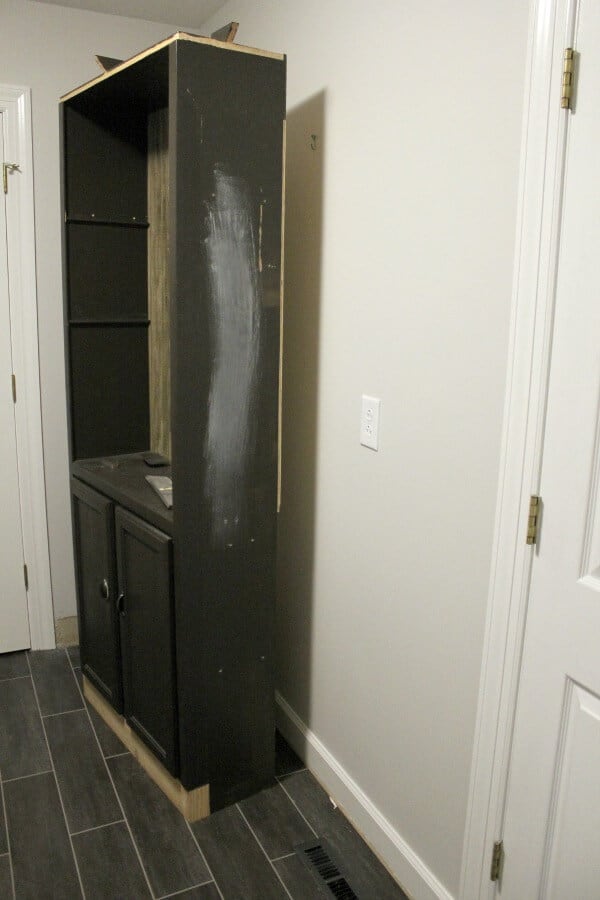 Creating a mudroom built in cabinet - Week 4 of the ORC from Calling It Home
