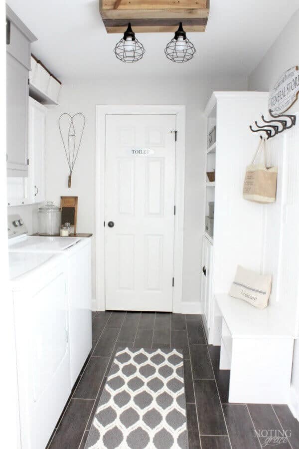 Vintage Inspired Laundry Room – Final Reveal!