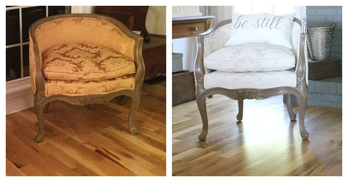 If You Think Painting Fabric Furniture Is Easy, You Are Right!