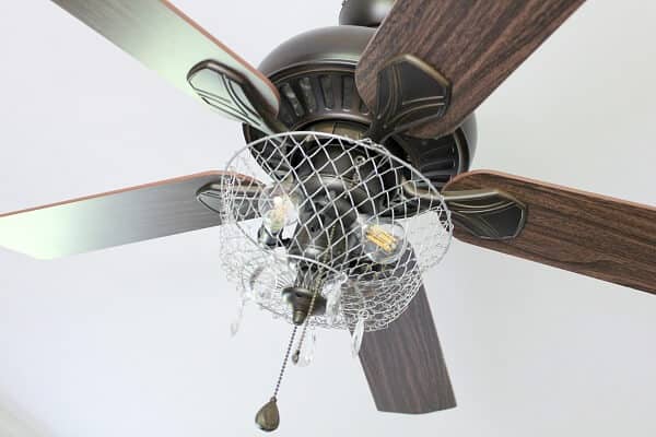 Diy Farmhouse Fan Making Over Your, Ceiling Fan Light Covers Farmhouse