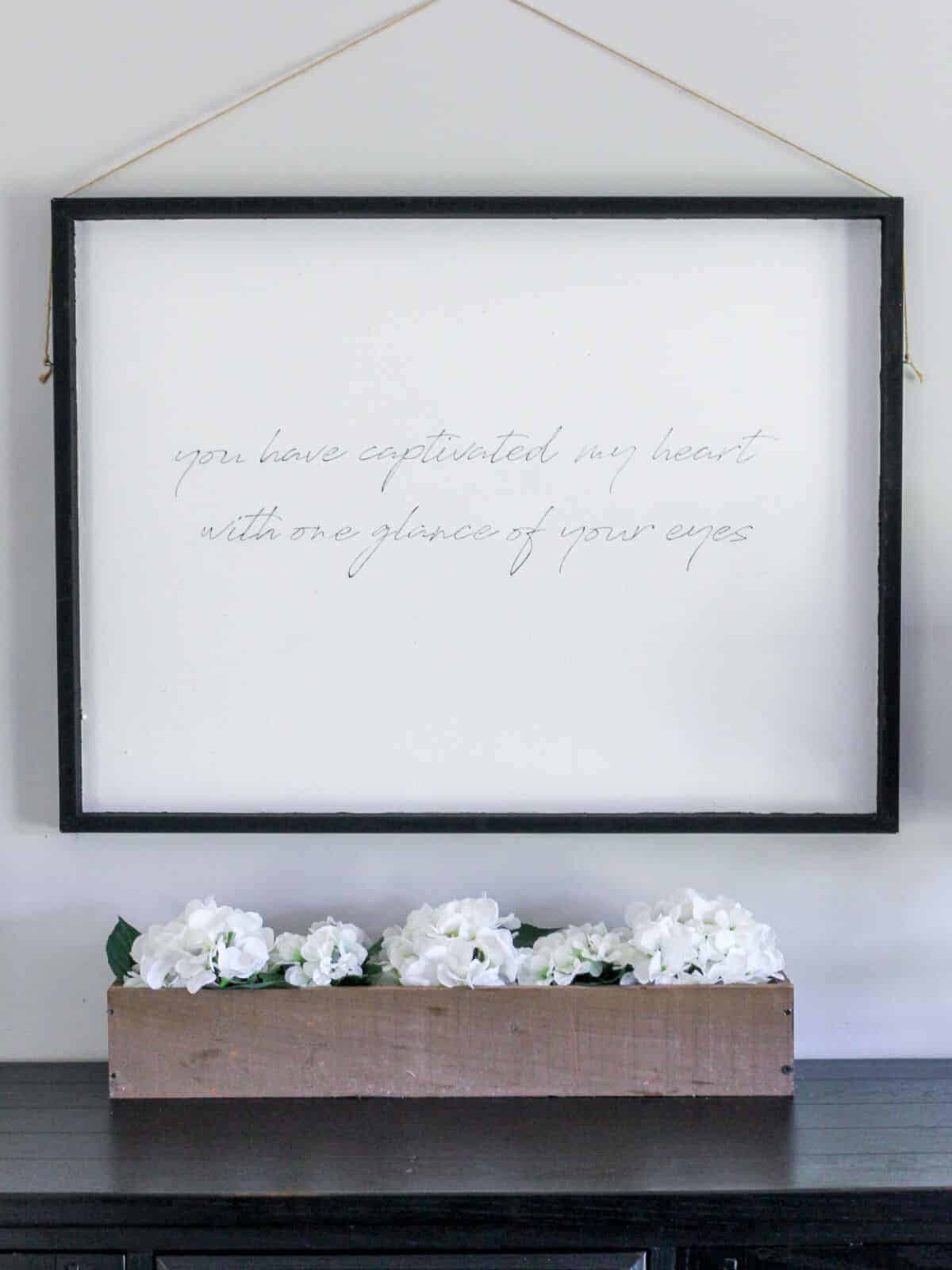 DIY Hand Lettered Artwork That You Can Make Today