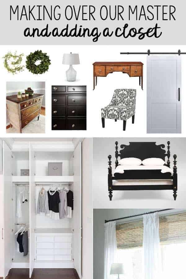 Making over a master bedroom - our plan