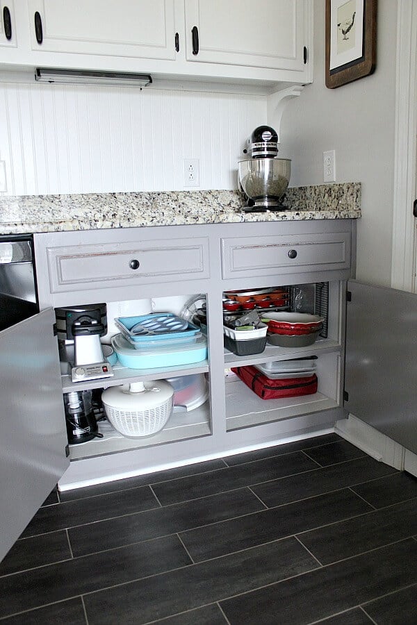 How I've simplified my life by Organizing my kitchen by zones