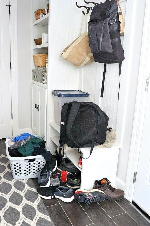 Controlling Mudroom Clutter