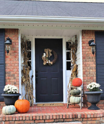 Quick and Easy Fall Porch - Your Home Renewed