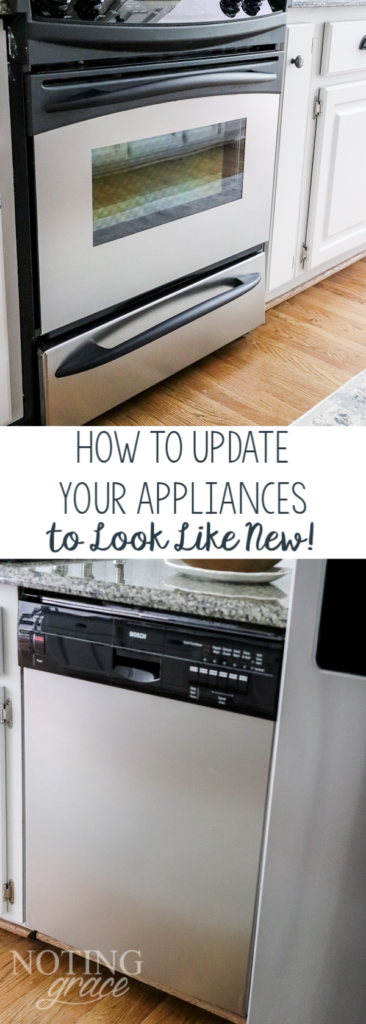 How to Update Your Appliances to Look Like New with EZ Faux Panels 