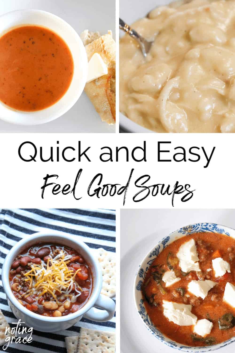 My Favorite Feel Good Soup Recipes