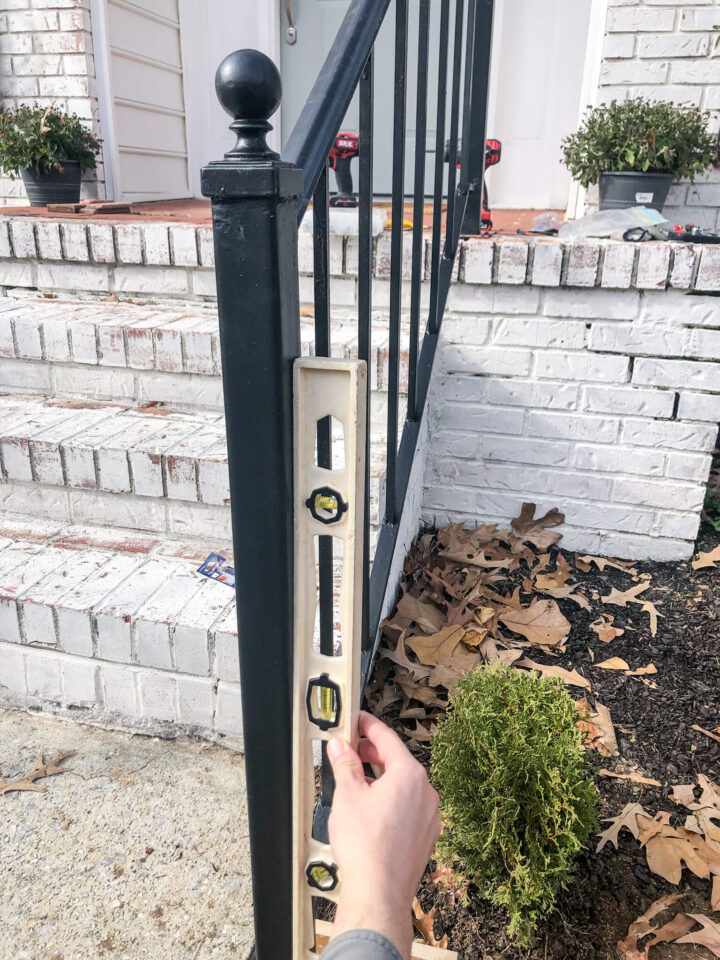 Repurposed Stair Railing How to Repurpose Exterior Iron Stair Railings