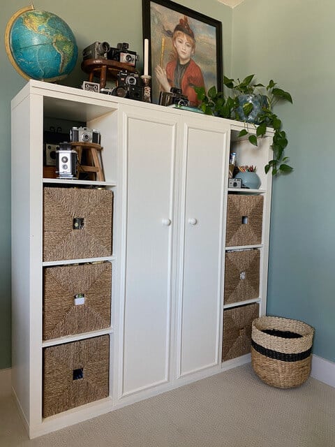 New Again An Ikea Kallax Or How, Can You Add Doors To Billy Bookcase