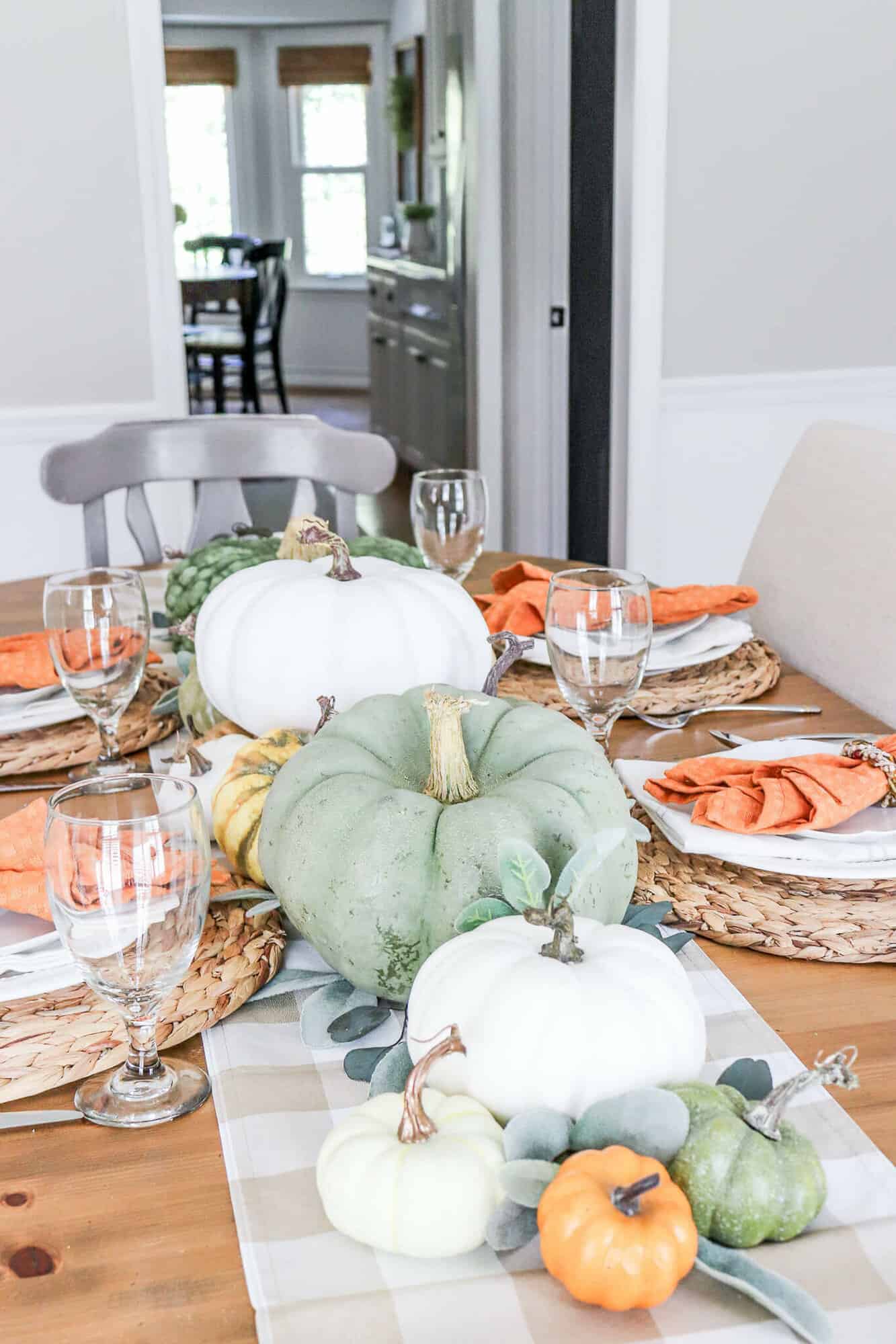 fall tablescape view