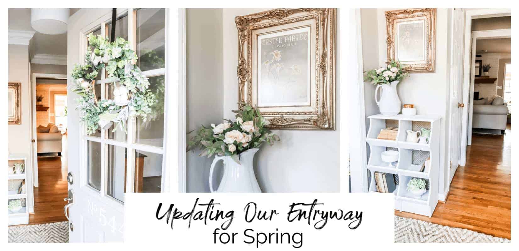 Updating Our Entryway for Spring