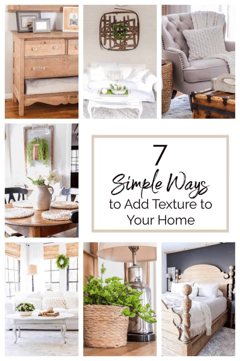 7 Simple Ways to Add Texture to Your Home
