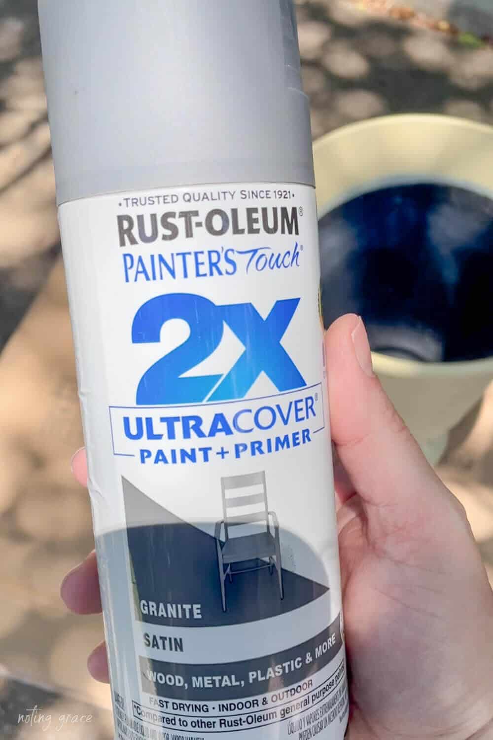 Rustoleum paint and primer spray paint