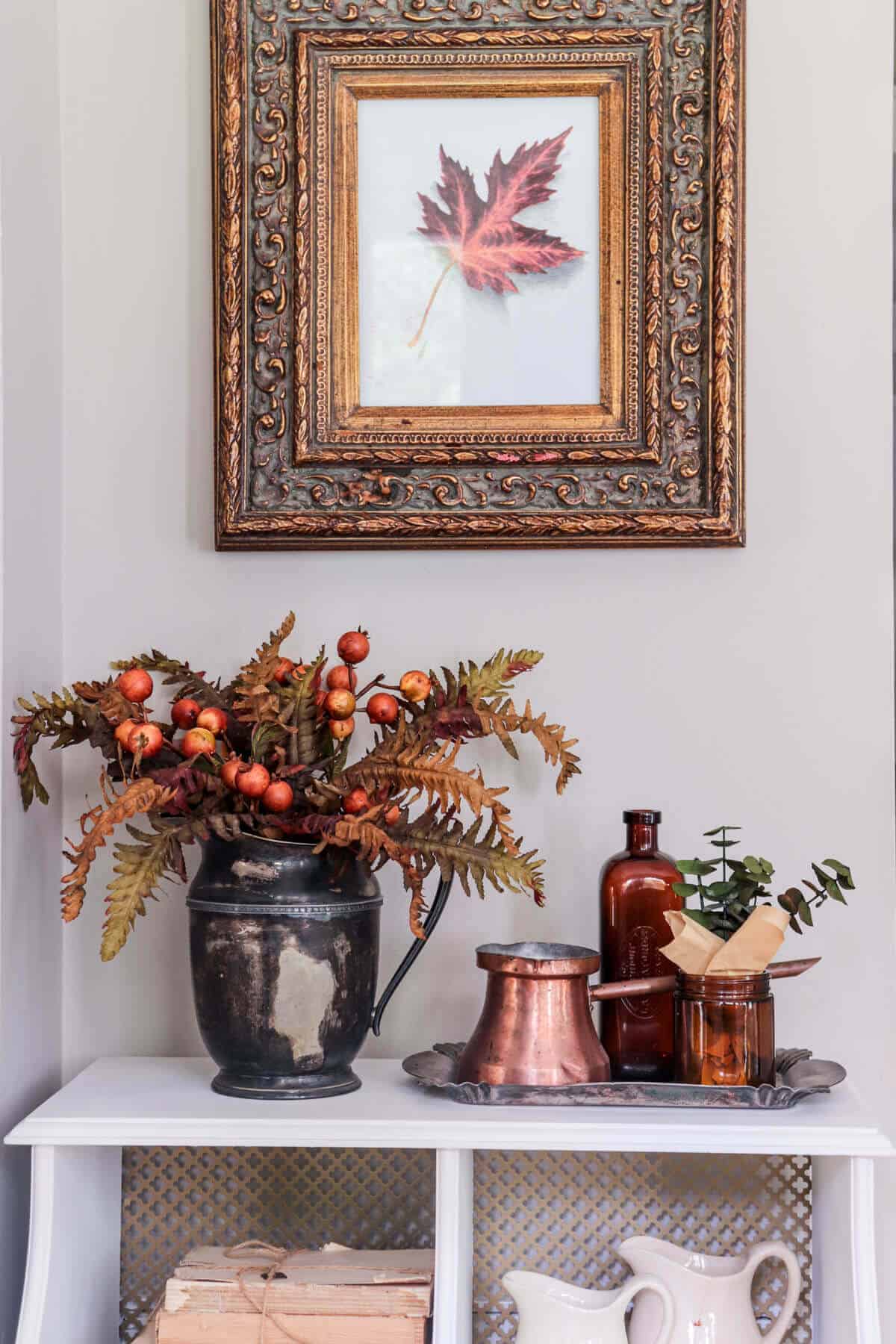 Celebrating Fall in our Entryway