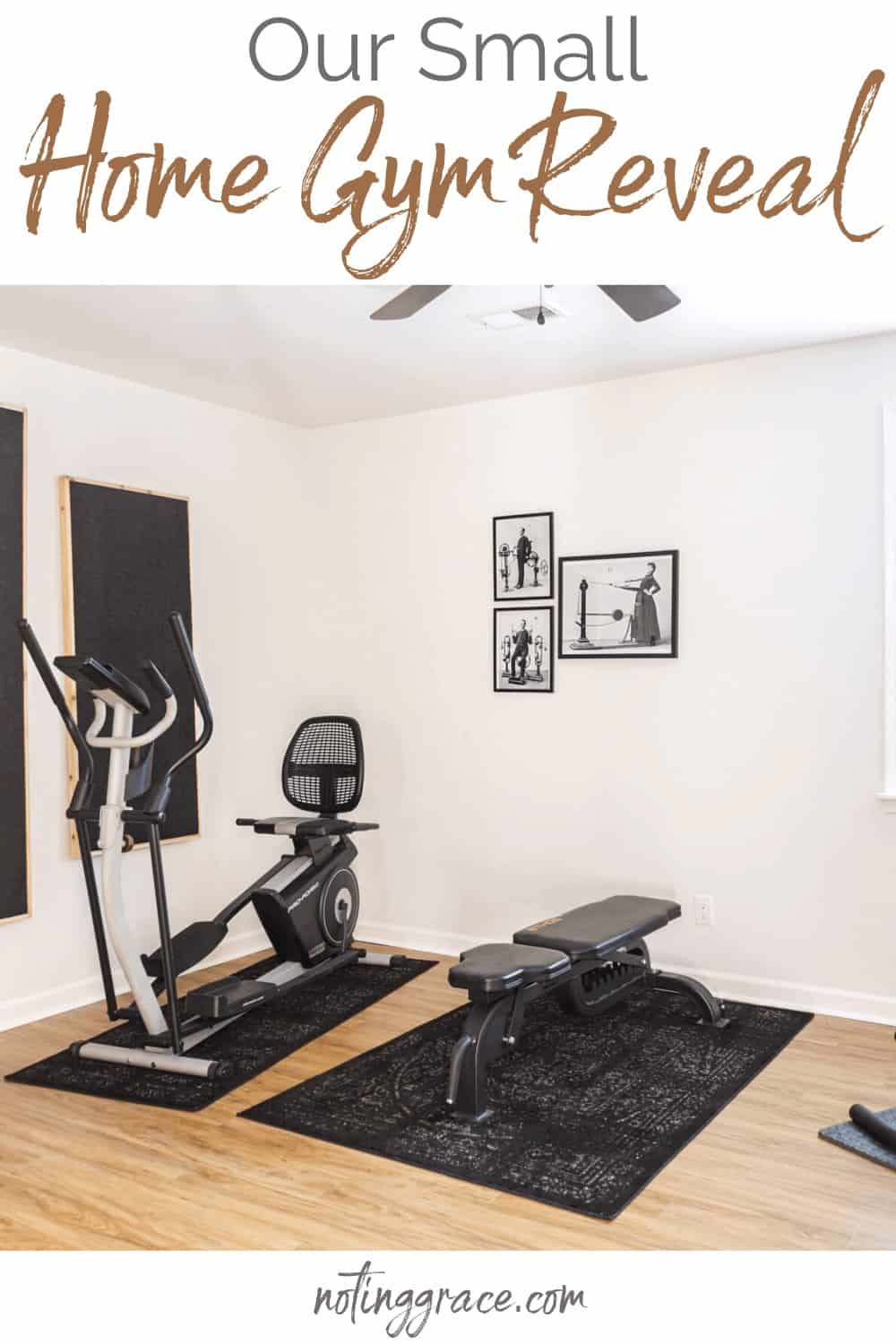 Our Small Home Gym Reveal