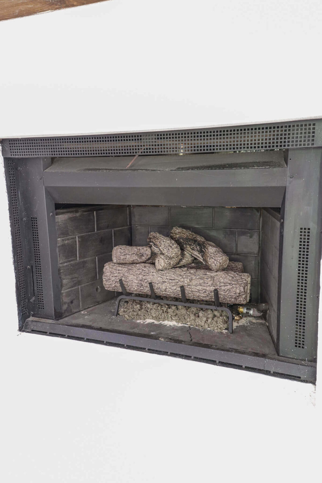How We Replaced Our Log Lighter with Gas Logs