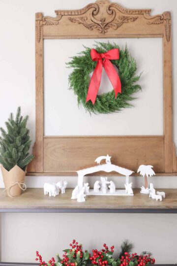 DIY Wooden Nativity Scene Makeover - Your Home Renewed