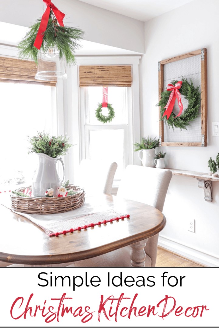 Simple Ideas for Christmas Kitchen Decor