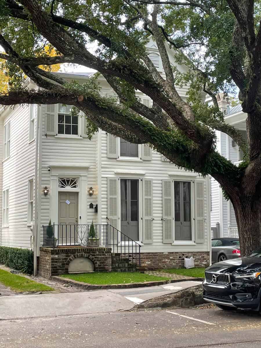 Historic house in Charleston SC