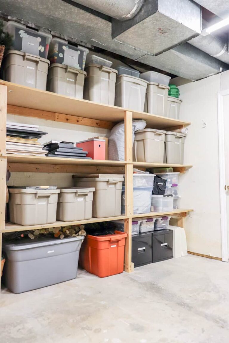 How to Make Over and Organize a Storage Room - Your Home Renewed