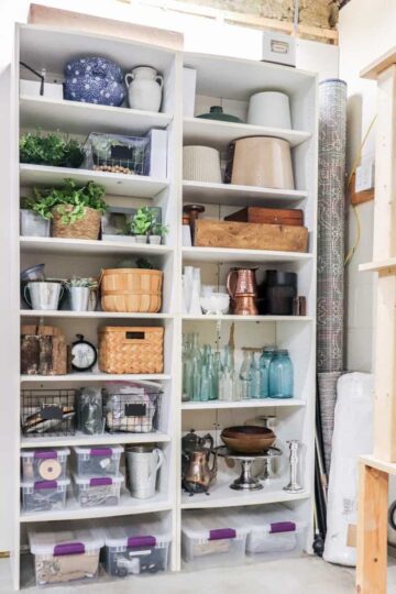 How to Make Over and Organize a Storage Room