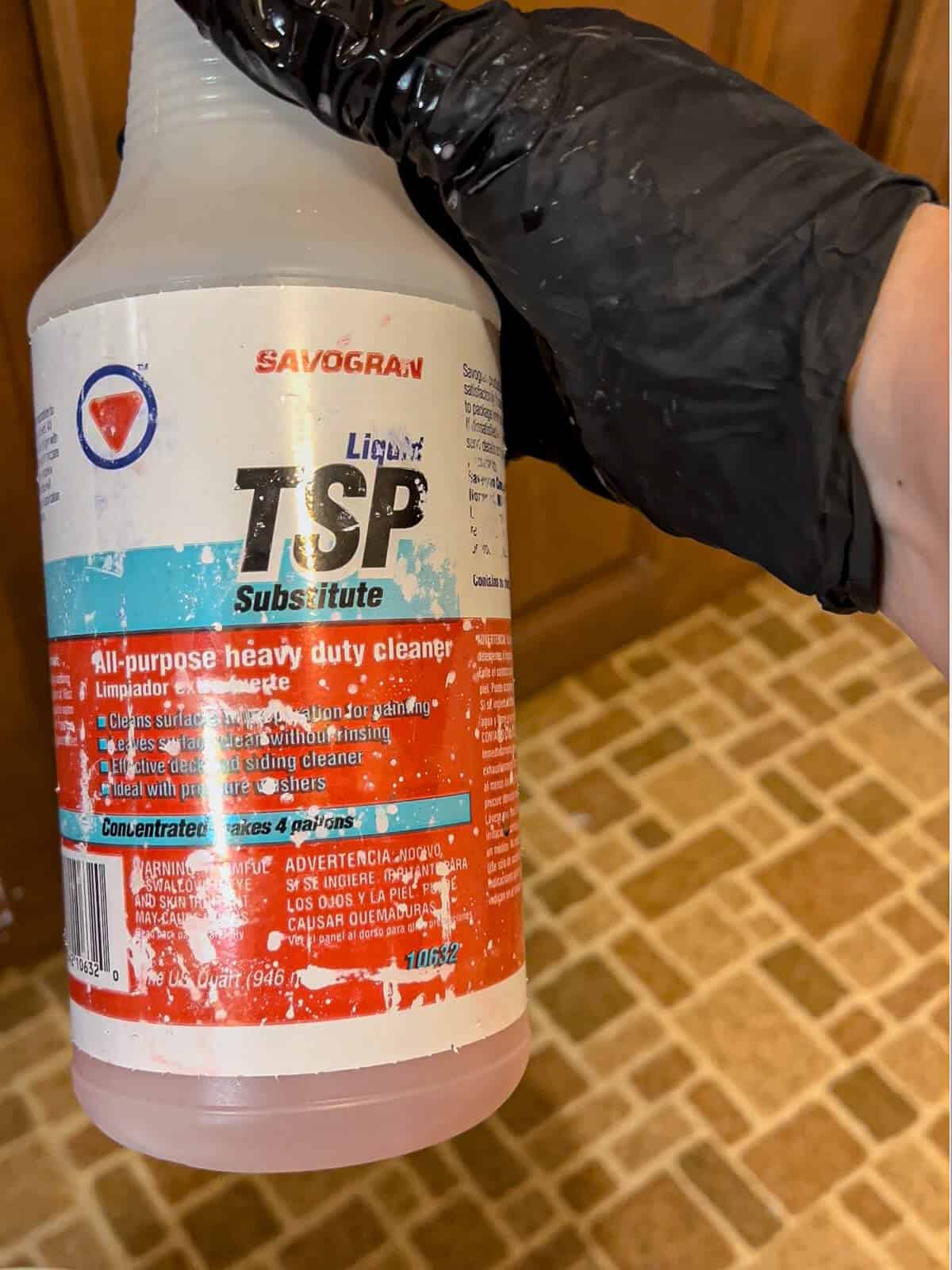 TSP cleaning solution
