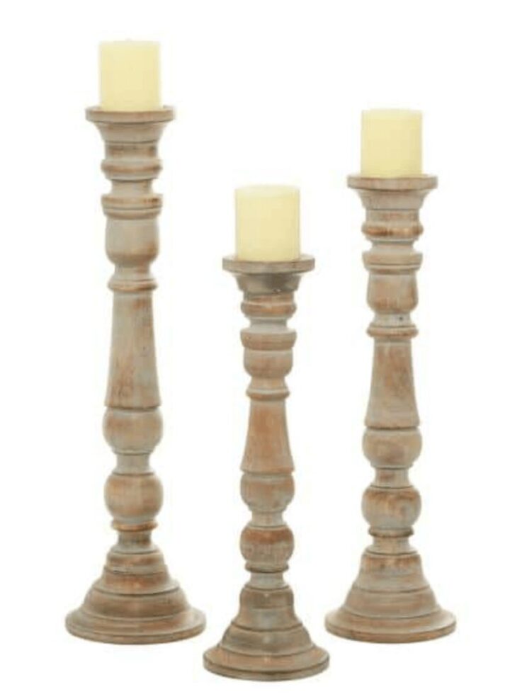 candlestick home decor find from Home Depot