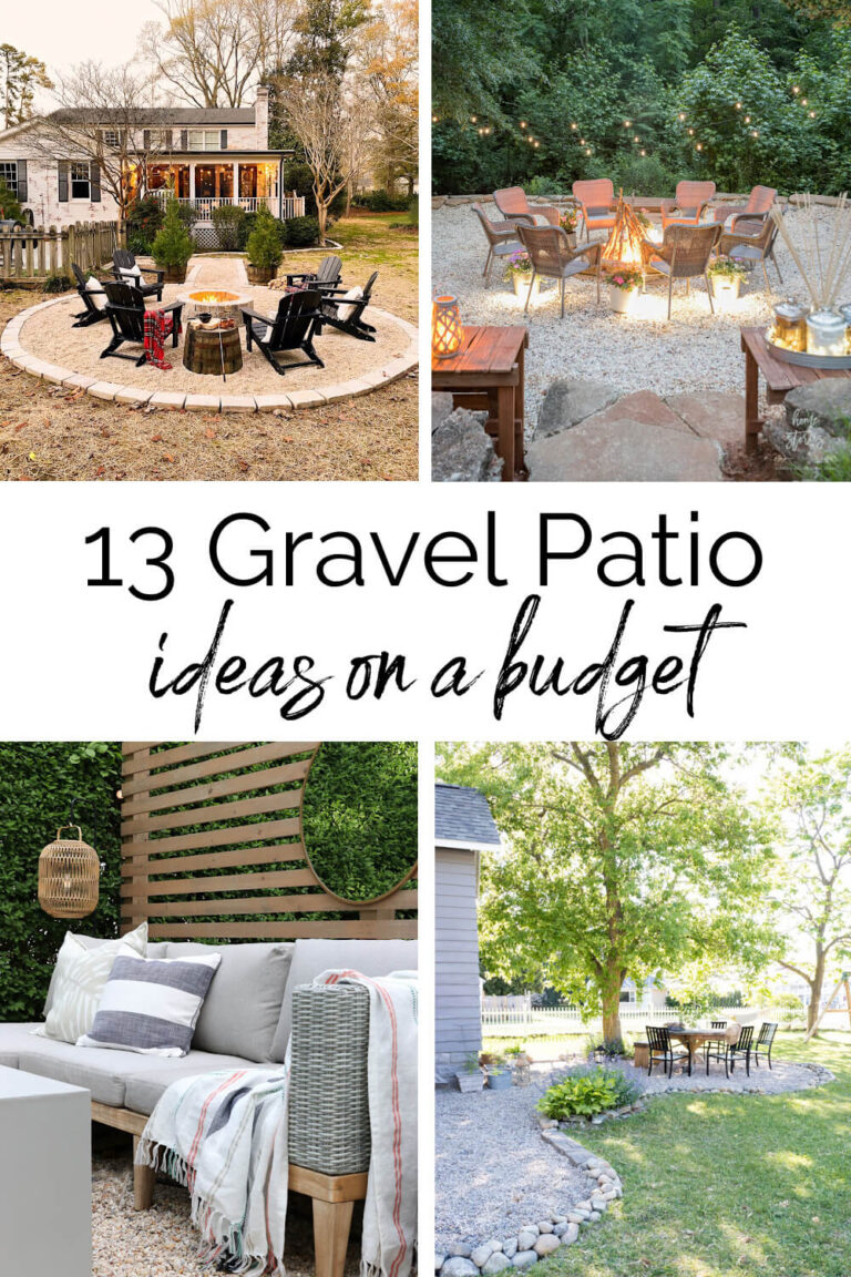 13 Gravel Patio Ideas on a Budget