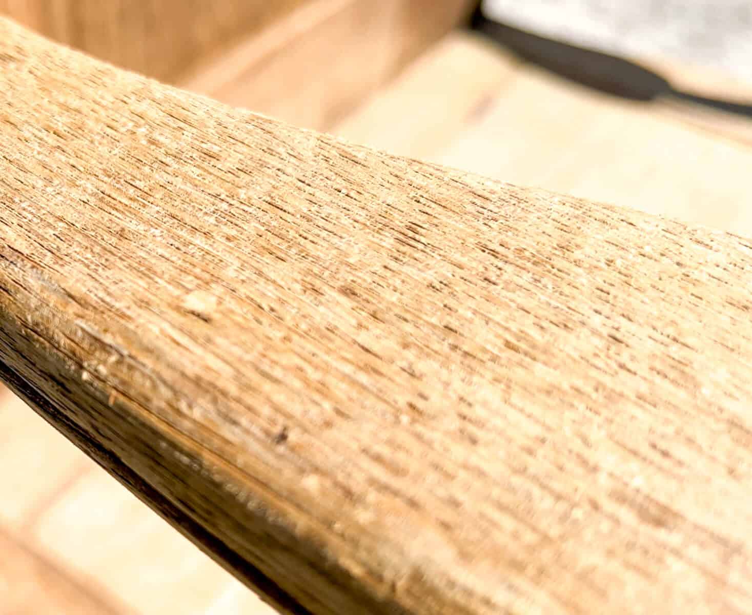 raised wood grain