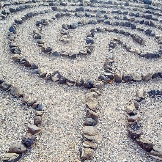 Prayer walk labyrinth in Henderson, NV