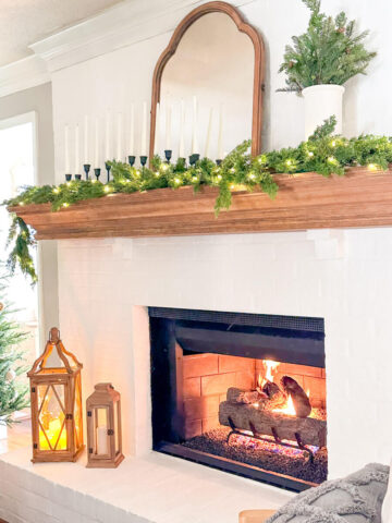 Winter Fireplace Mantel Decor That Lasts Past the Holiday Season - Your ...