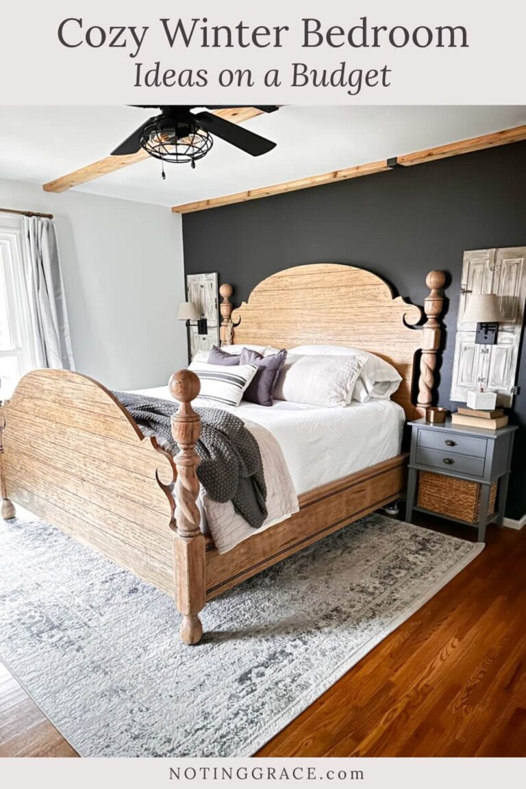 Cozy Winter Bedroom Ideas on a Budget