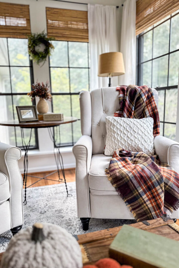 Best Budget Minimalist Fall Decor for Your Sunroom